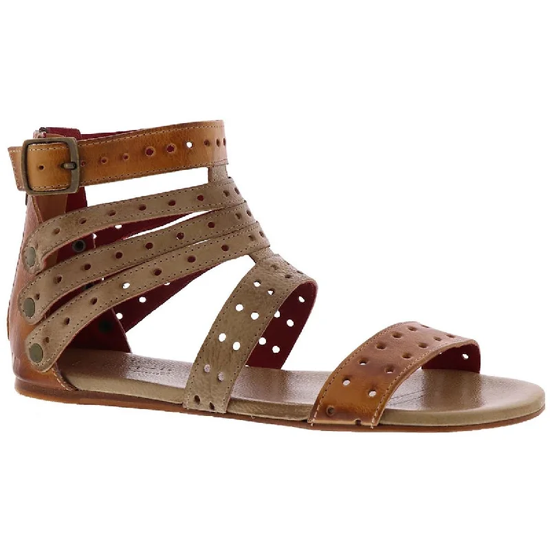 Bed Stu Womens Artemis Leather Distressed Gladiator Sandals