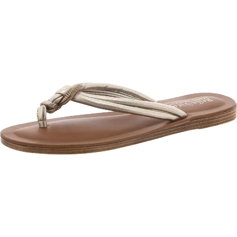 Bella Vita Womens Knot f Thong Sandals