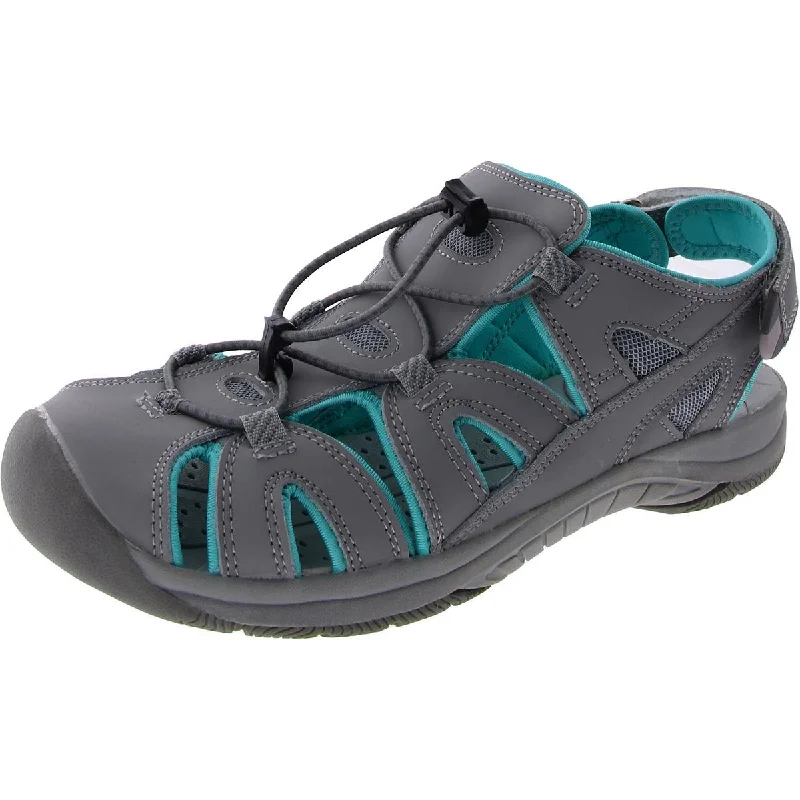 Eddie Bauer Womens Mary Closed Toe Bungee Cord Sport Sandals