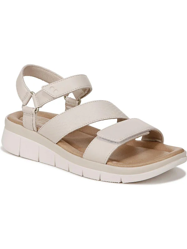 Elite Womens Faux Leather Strappy Sandals