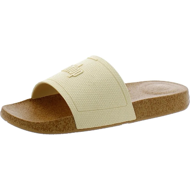 Fitflop Womens Iqushion Cork Rubber Slip-On Slide Sandals