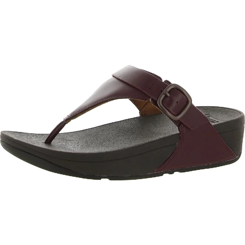 Fitflop Womens Leather Thong Sandals