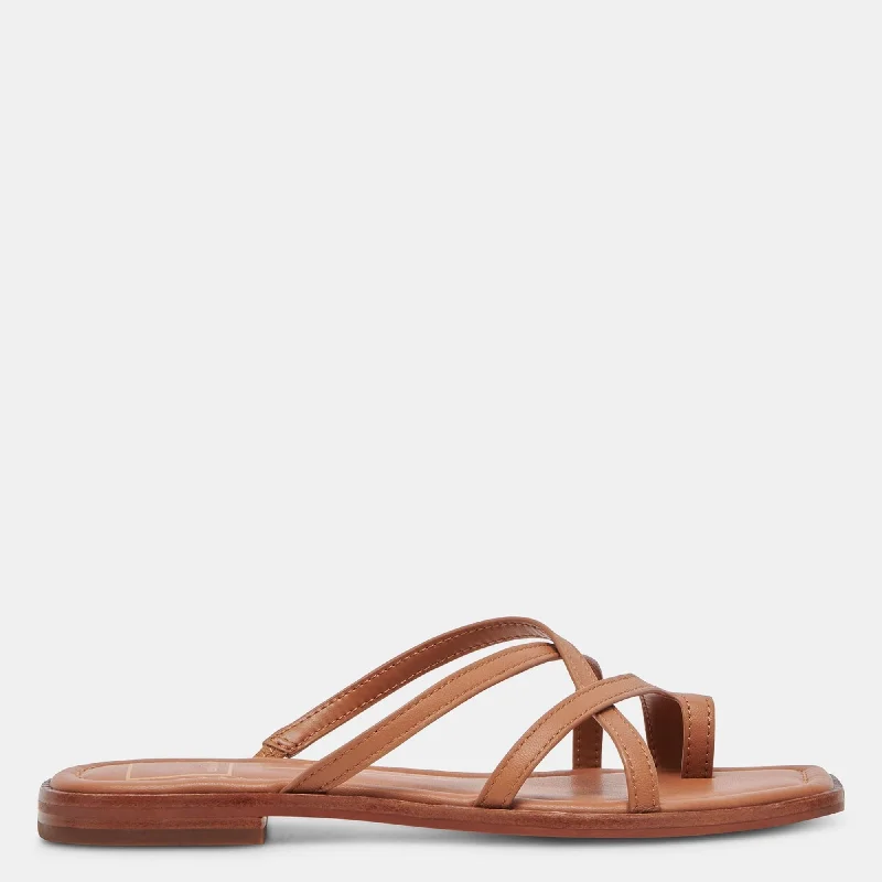 Indigo Sandals Brown Leather