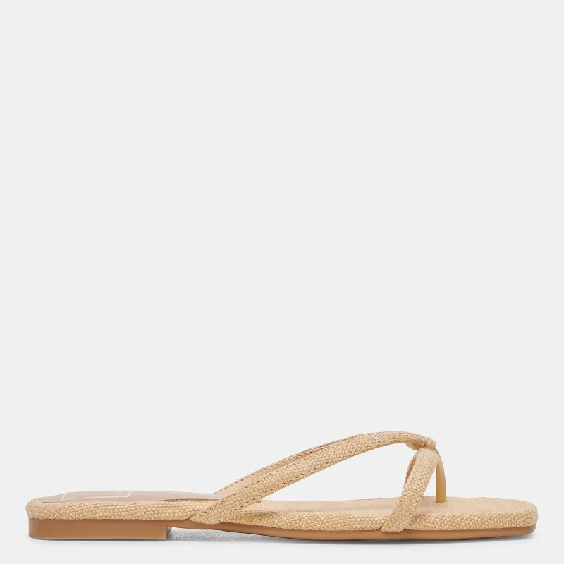 Lucca Sandals Natural Raffia