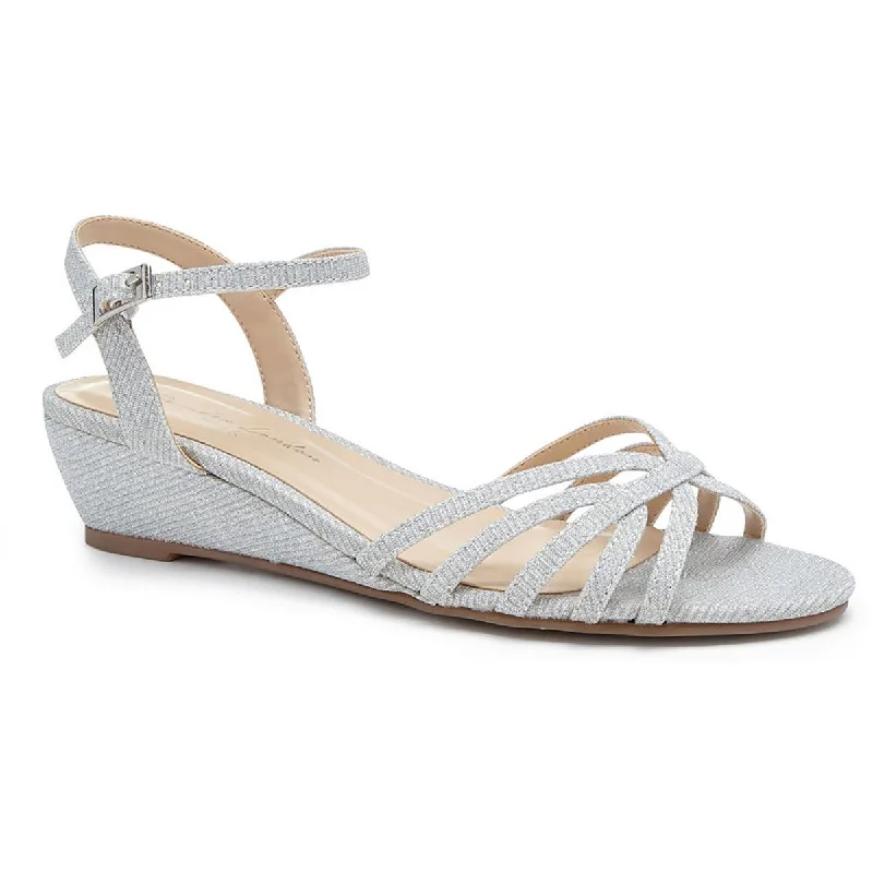 Paradox London Womens Winslow  Dressy Open Toe Wedge Sandals