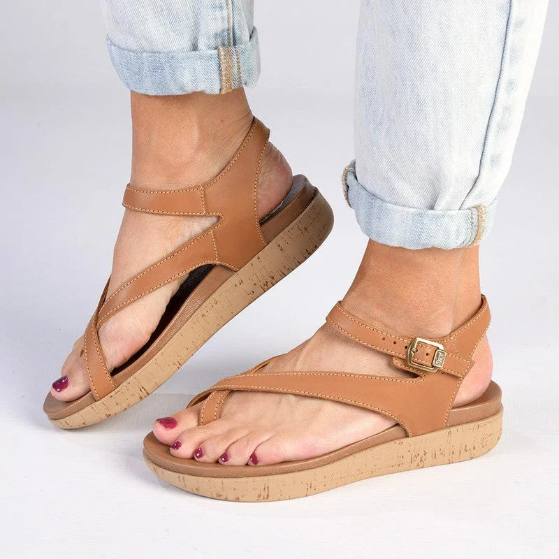 Tsonga Umnyango Sandals - Timber