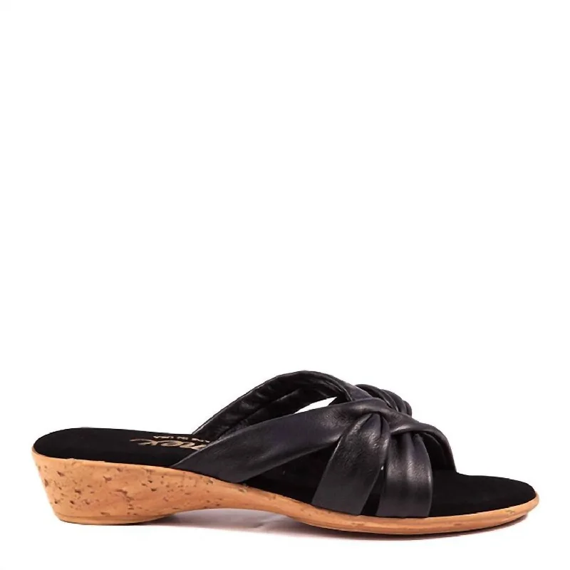 Women's Sail Sandals In Black