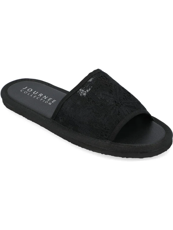 Womens Slip On Flats Slide Sandals