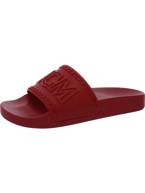 Womens Slip On Slides Flatform Sandals