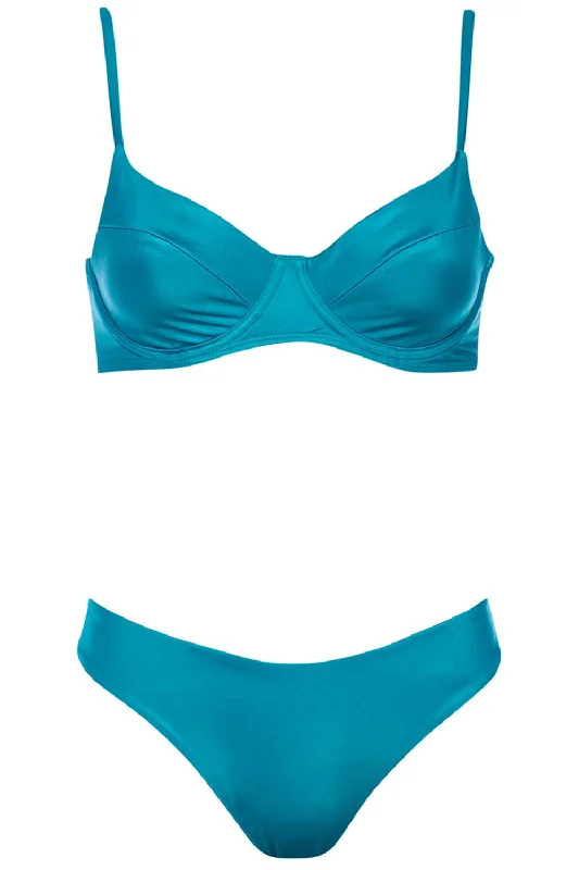 Destin Bikini Teal Set