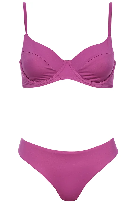 Destin Bikini Mulberry Set