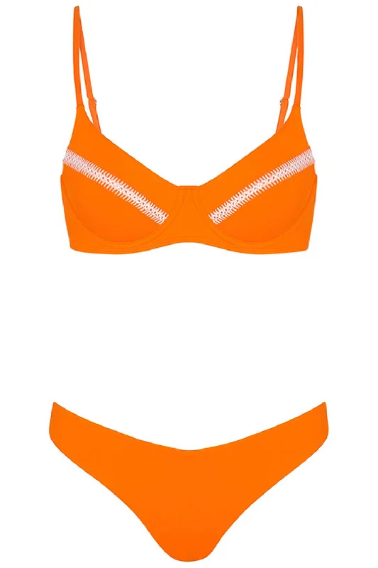 Destin Bikini Orange Set