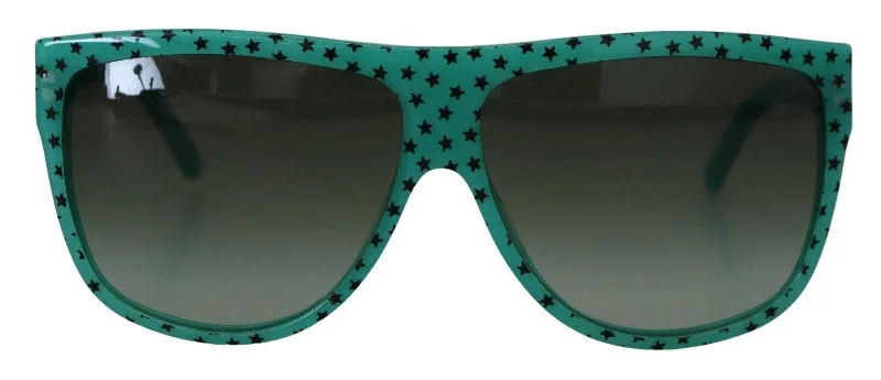 Dolce & Gabbana Chic Square Sunglasses with Star Women's Pattern