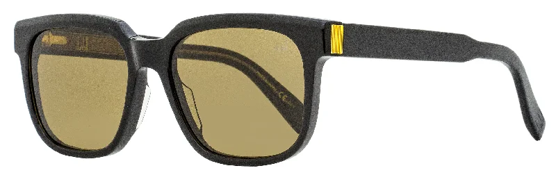 Dunhill Unisex Rectangular Sunglasses DU0002S 001 Black/Gold 54mm