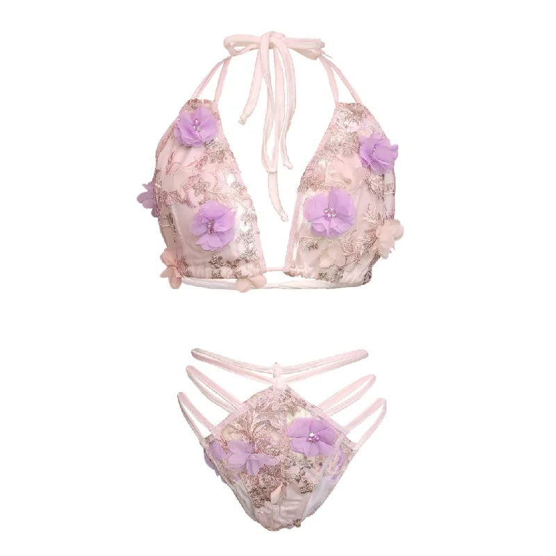 Floral Butterfly Bikini Set