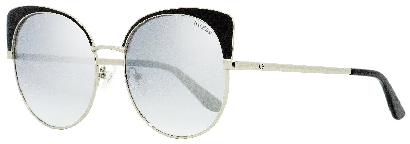 Guess Women's  Sunglasses GU7599 05C Palladium/Black 56mm