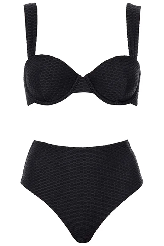 Hamptons Bikini Black Set