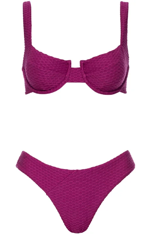 Laguna Bikini Burgundy Set