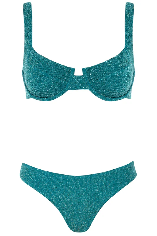 Laguna Bikini Emerald Set