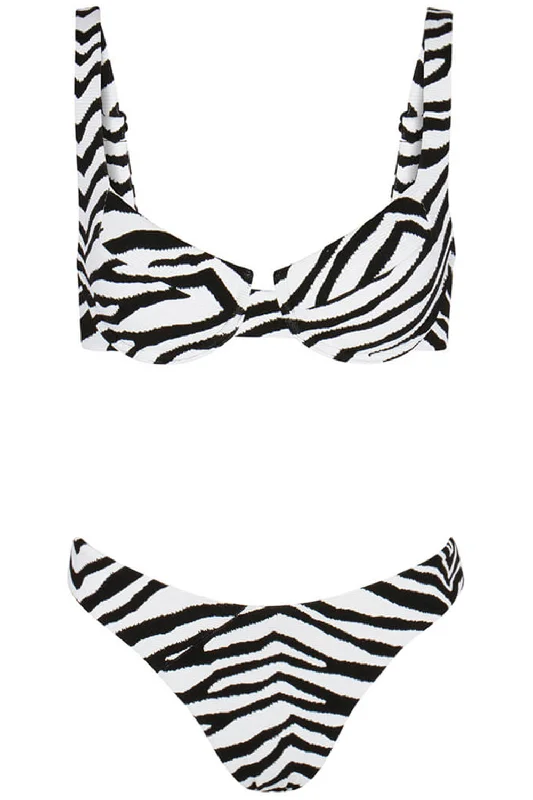 LAGUNA™  BIKINI ZEBRA PRINT SET