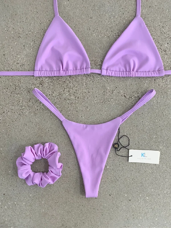 Lilac Bikini Top