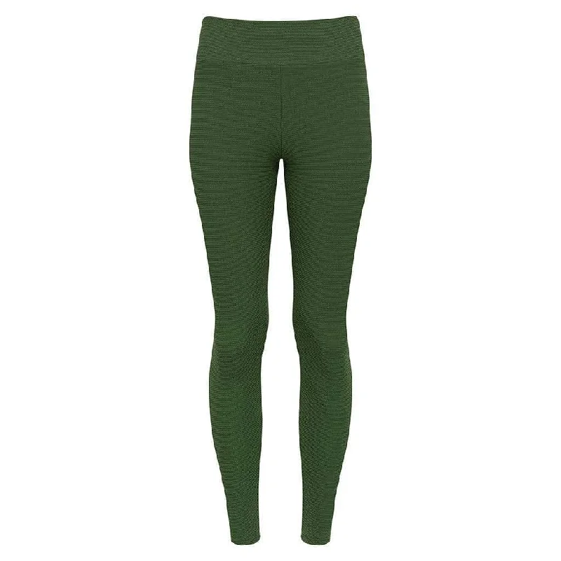 Classic Legging | Olive Micro Scrunch