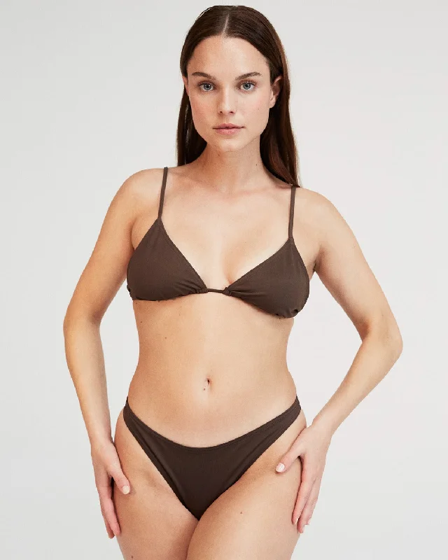 Penelope Brazil Bikini Slip Chocolate Brown