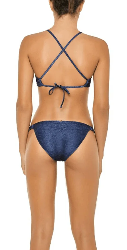 PilyQ Caymen Adjustable Full Cut Bikini Bottom