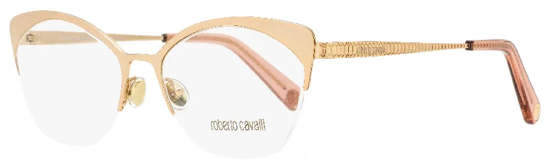 Roberto Cavalli Women's Butterfly Eyeglasses RC5111 033 Bronze/Rose 53mm