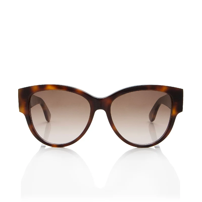 Saint Laurent Monogram Round Sunglasses