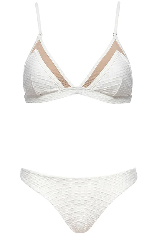 Triangle Bikini Ivory Set