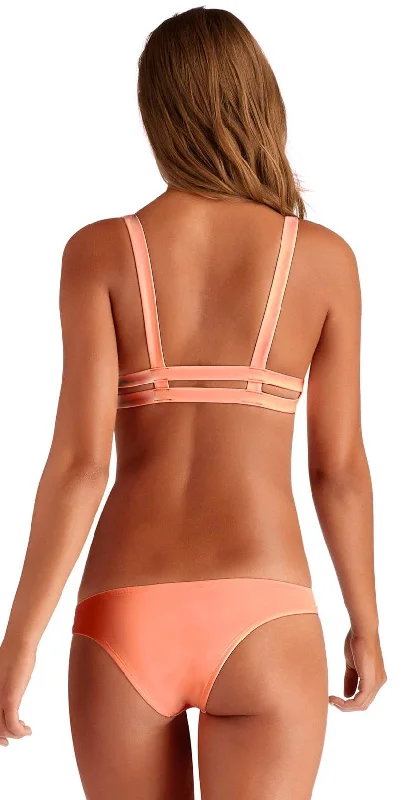 Vitamin A Neutra EcoLux Hipster Bottom in Coral 42B PEA