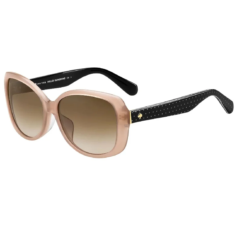 Women's Amberlyn/f/s Sunglasses In Nude/(Ha Brown Gradient Lens)