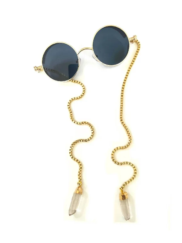 Women's Dear John Sunglass In Black/gold