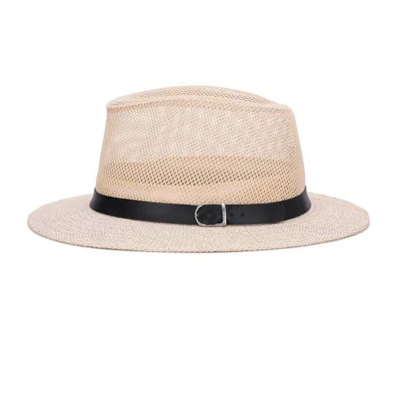 Breathable Mesh Summer Straw Hat