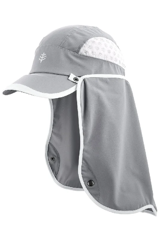 Agility Sport Cap | Steel Grey/White