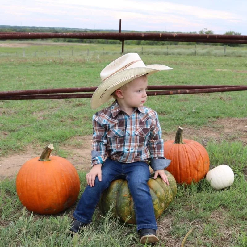 Ariat Youth Straw Western Hat