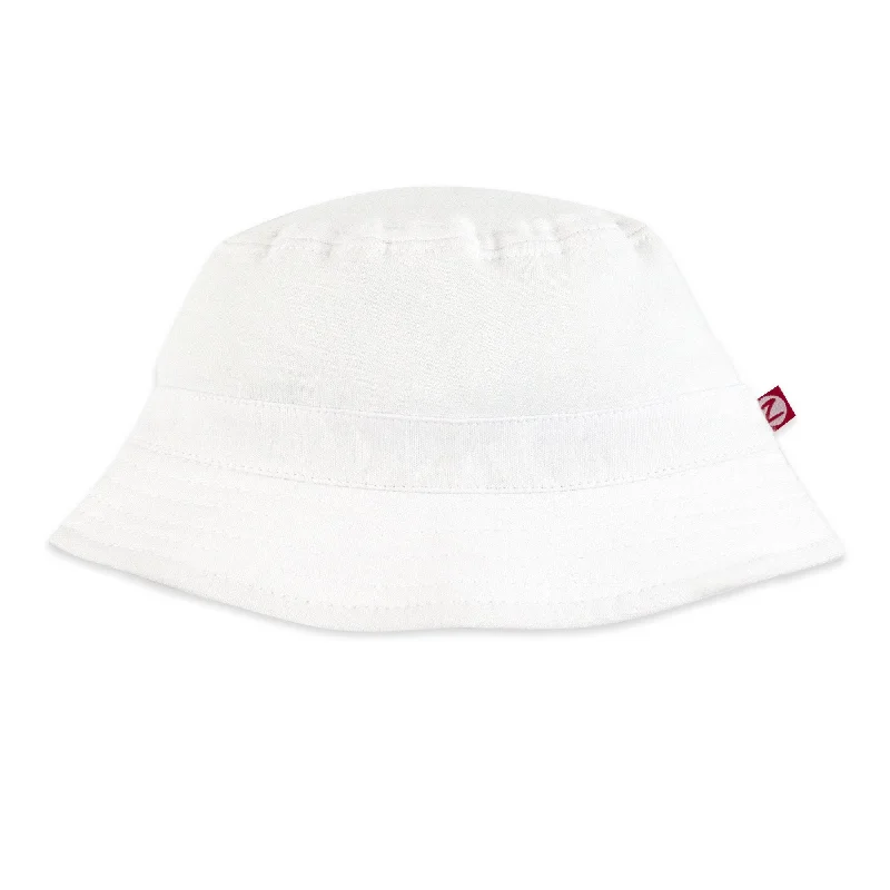 Bucket Sun Hat - White