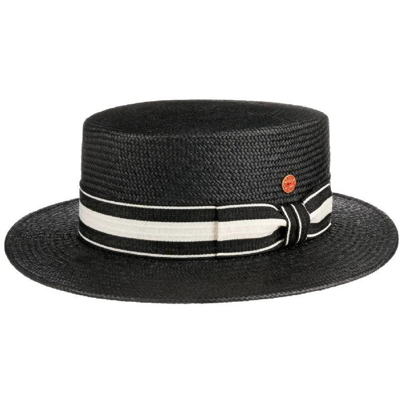 Gondolo Boater Panama Hat by Mayser