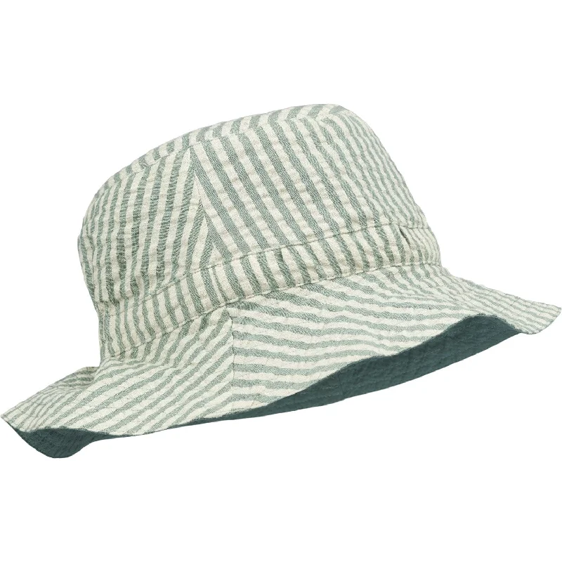 LIEWOOD Sander Sun hat Y/D Stripe Peppermint/Sandy