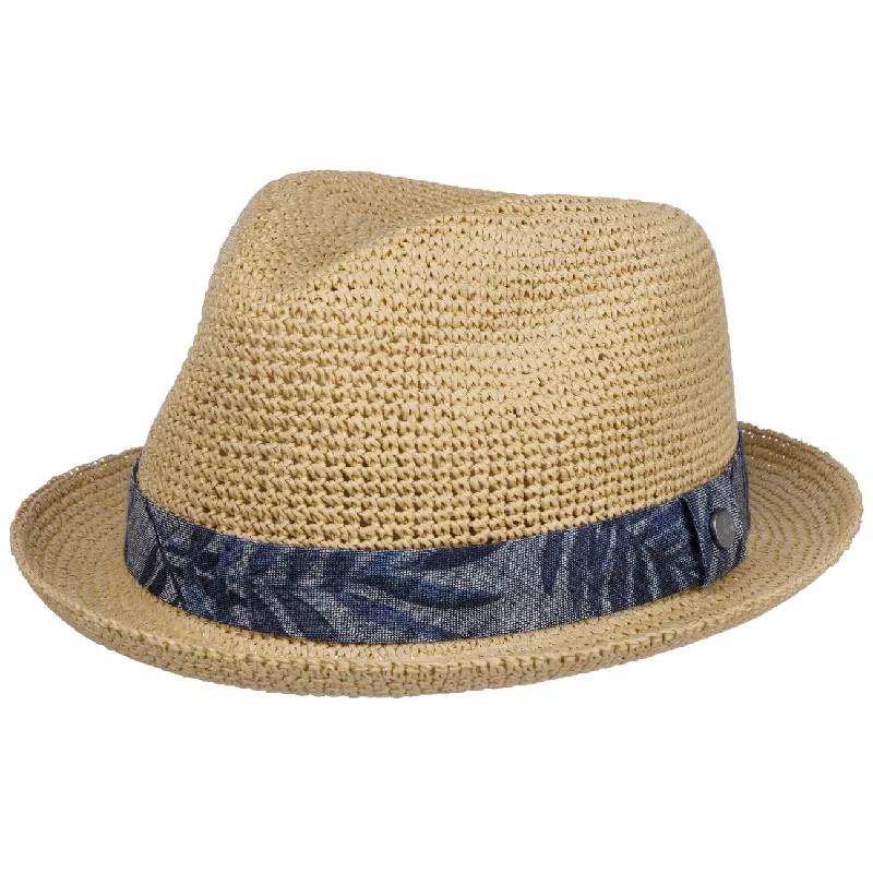 Millaco Crochet Toyo Straw Hat by Lierys