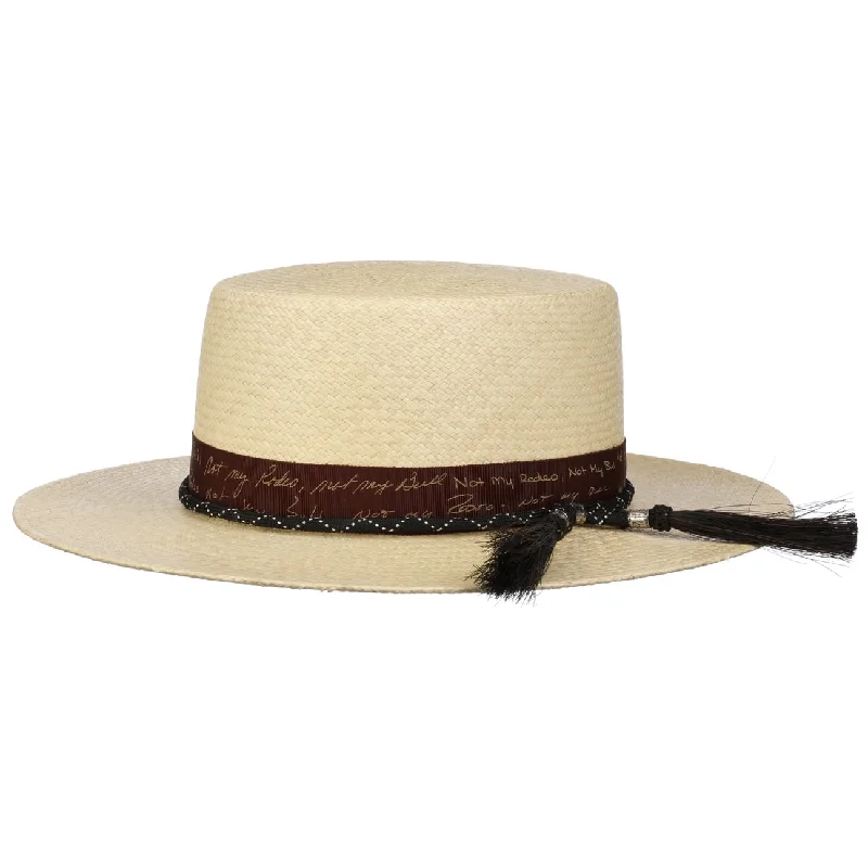 Santee Panama Boater Hat by Bailey 1922