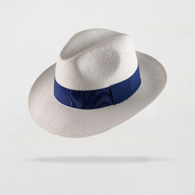 The Sophisticate Classic Straw Fedora Hat