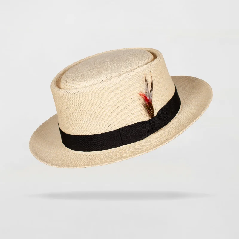 The Sophisticate Panama Pork Pie Hat