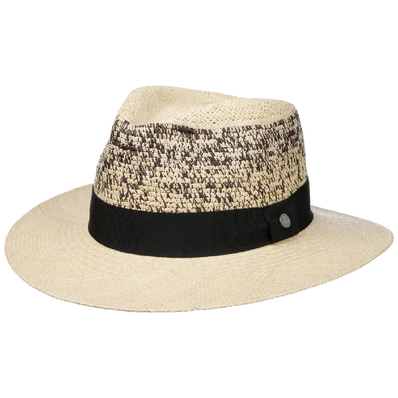 Twotone Crown Traveller Panama Hat by Lierys