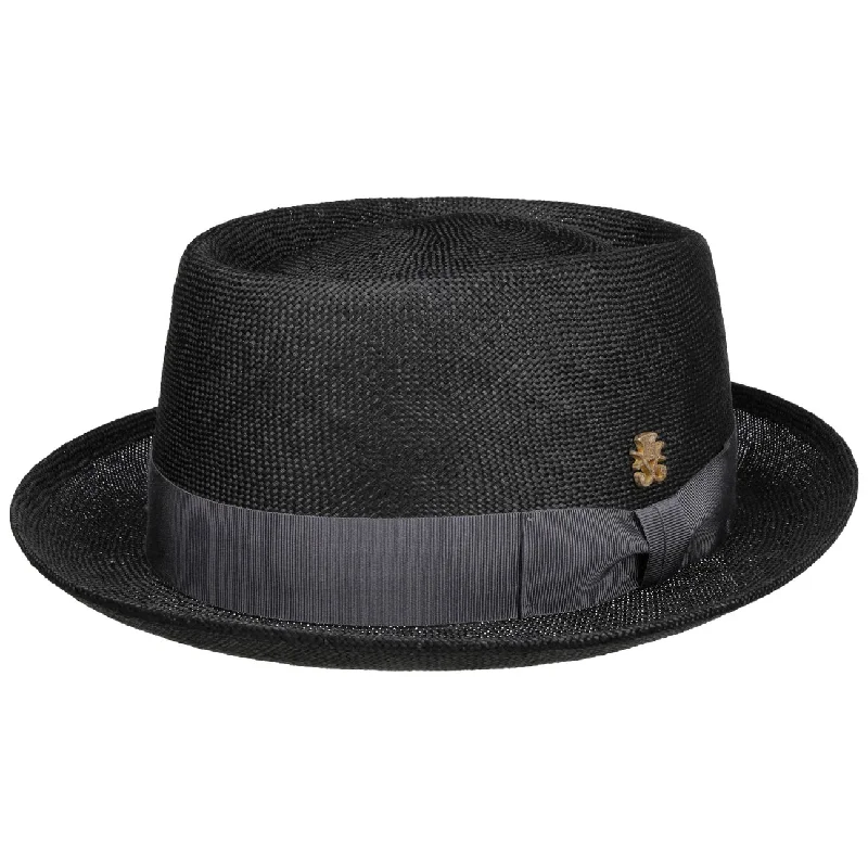 Uni Sisal Pork Pie Straw Hat Zechbauer by Mayser