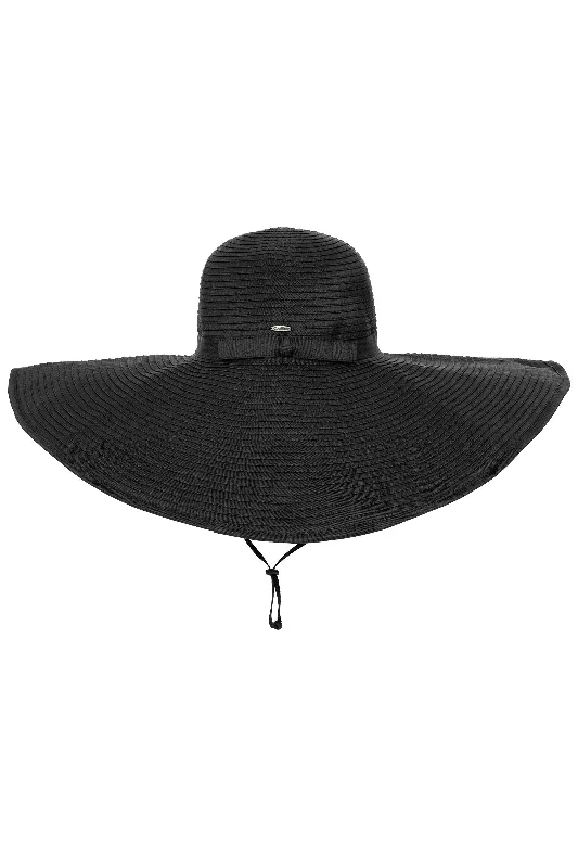 Shelby Shapeable Poolside Hat | Black